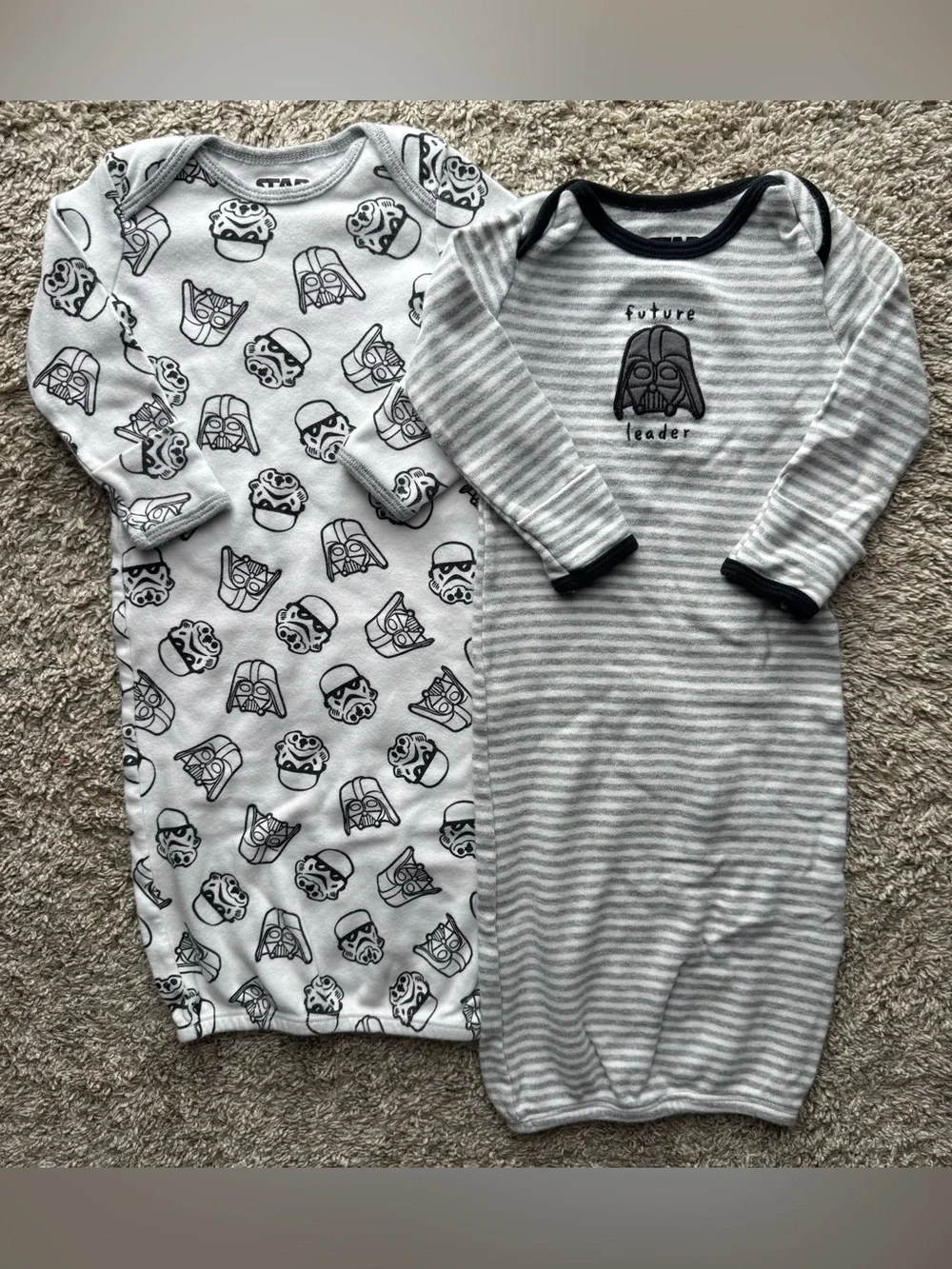Star Wars Baby Sleep Gown Bundle 6M Darth Vader Stormtrooper Amazon Essentials
